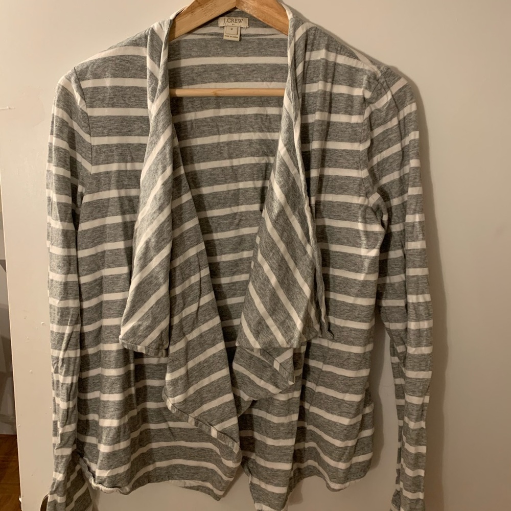 Jersey cardigan